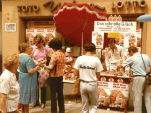 Lotto Urban auf dem Bürgerfest 1982