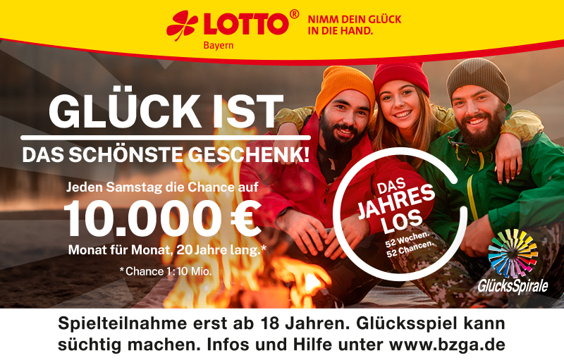 Das Jahreslos zum GROSSEN GLÜCK